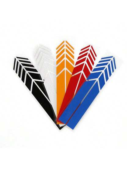2pcs Rear View Mirror Stickers Universal Car Styling PET Sticker Rearview Mirror Decoration Decal Stripe Car Accessories