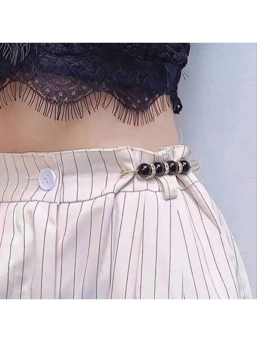 2pcs Removable Waist Adjustment Buckles, Smaller Waist Pins, Trouser Adjustment Buckles, Anti-Light Clasps, Brooches, Women's Pins To Fix Clothes