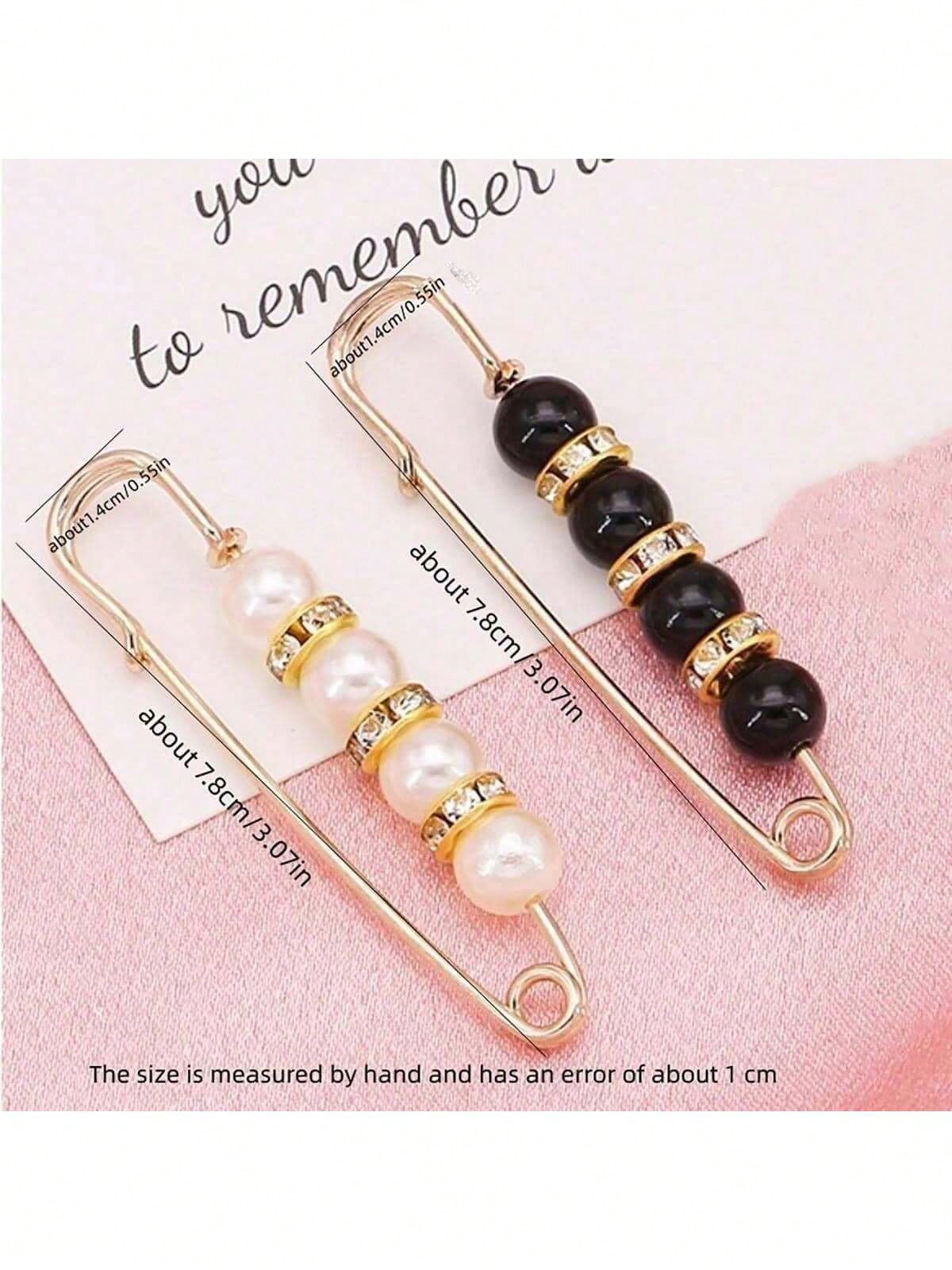 2pcs Removable Waist Adjustment Buckles, Smaller Waist Pins, Trouser Adjustment Buckles, Anti-Light Clasps, Brooches, Women's Pins To Fix Clothes