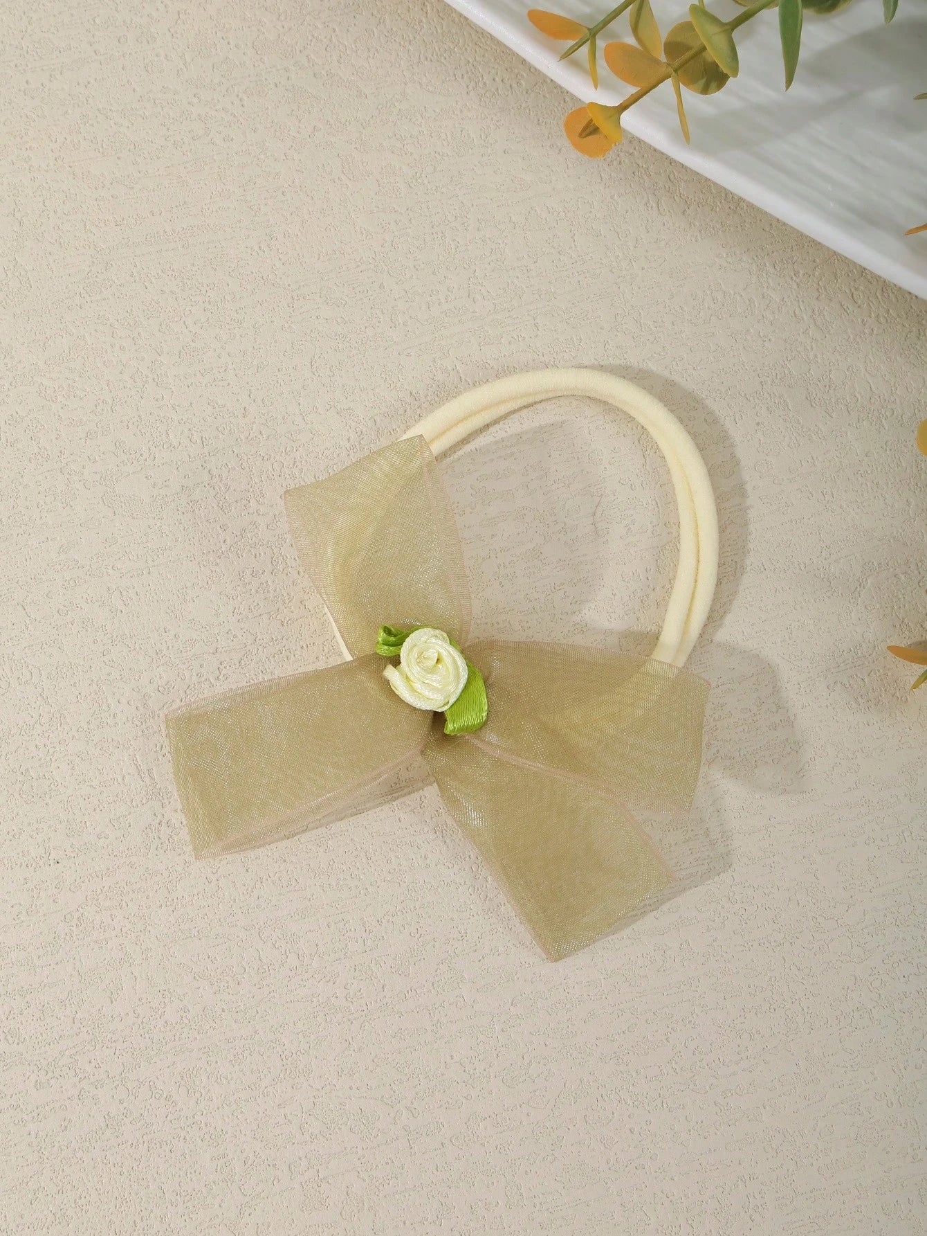3/4/7pcs Set New Handmade Tulle Bow Baby Headbands, Cute 3D Flower & Bow Design Soft Comfortable Seamless Princess Hair Accessories (Excluding Display Card)