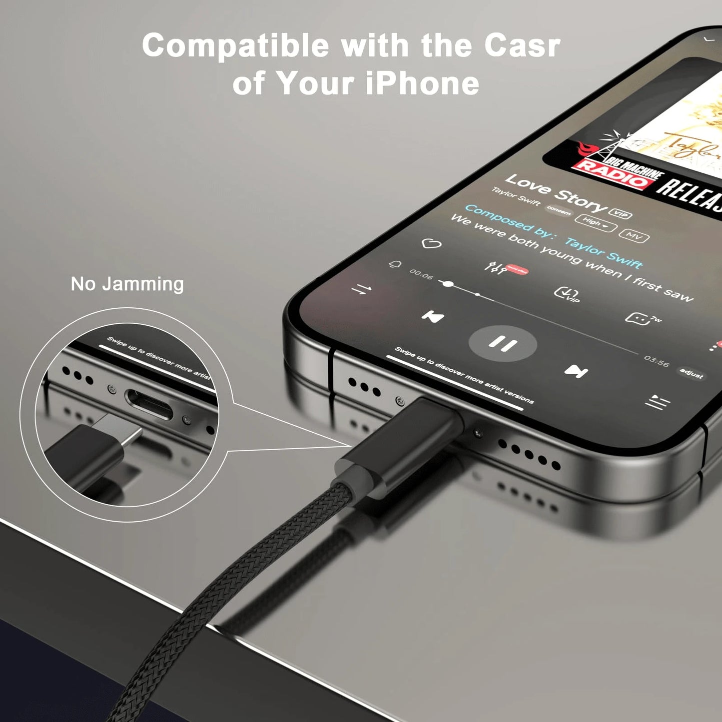 3.5mm AUX Stereo Audio Cable Adapter For Car Home Stereo/Speakers/Headphones, Compatible With IPhone 15 Pro Max/15 Pro/15 Plus/15, S25/S24/S23/S22/S21/S20 Ultra Plus Car Audio Connector