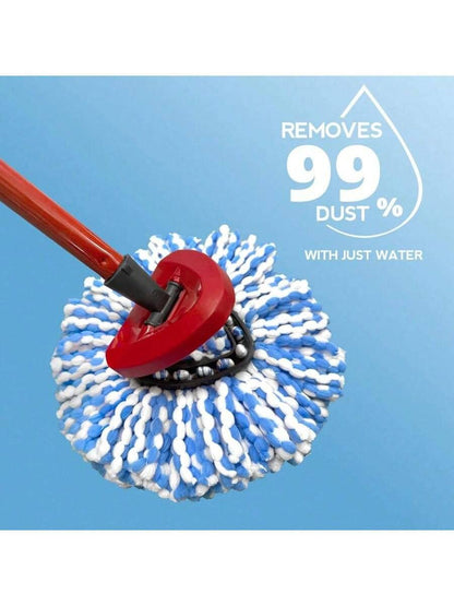 3 Pack Mop Replace Heads For O-Cedar Rinse Clean 2 Tank System, Spin Mop Replacement Head, Fluffy Microfiber O-Cedar Mop Refill Replace Head, Machine Washable, All Hard-Surfaced Floors Cleaning