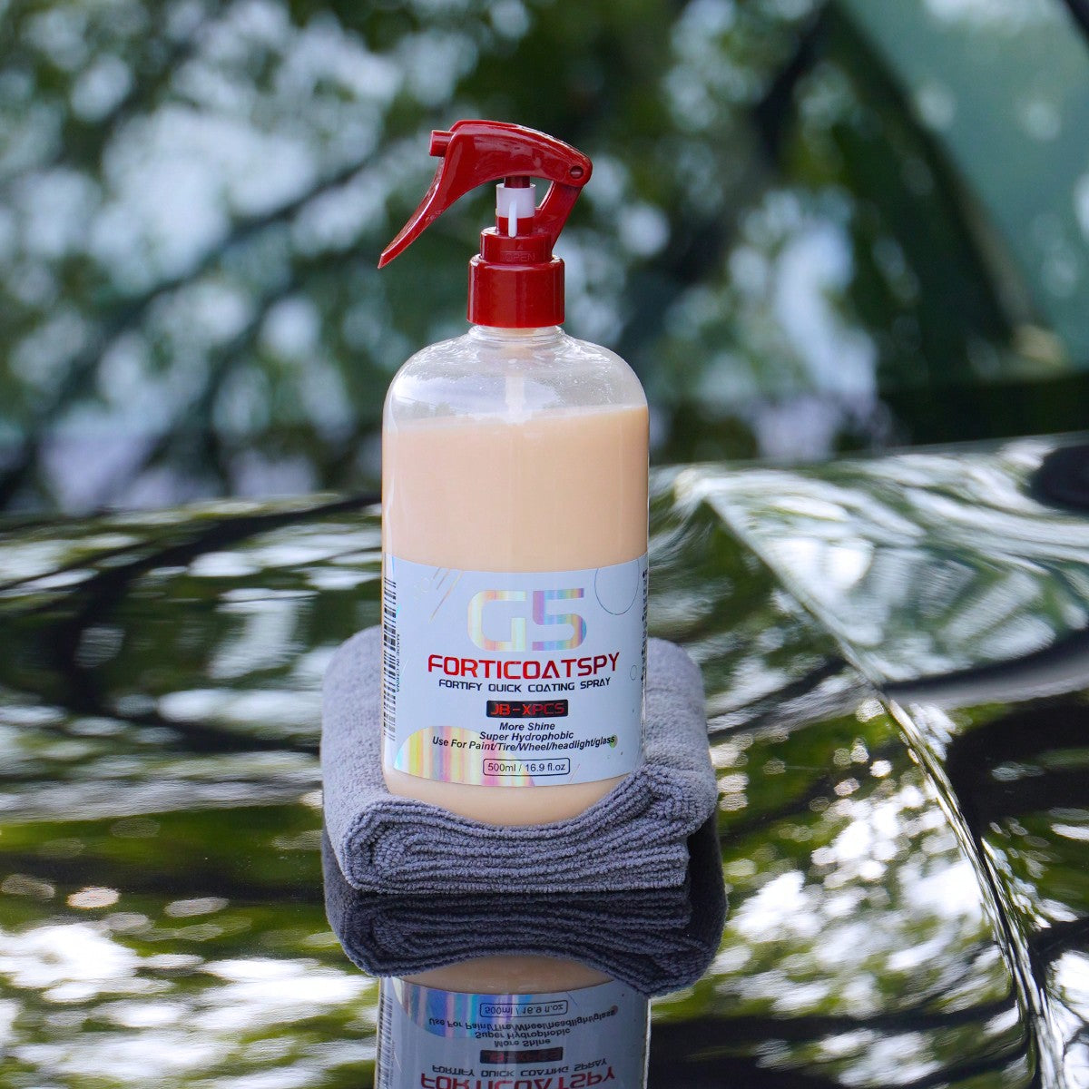 300ML 3 In 1 Car Ceramic Nano Coating Liquid Coatin Nano Crystal Hydrophobic Layer Polishing Paint Coating Agent Car Polish Nanos Coatings