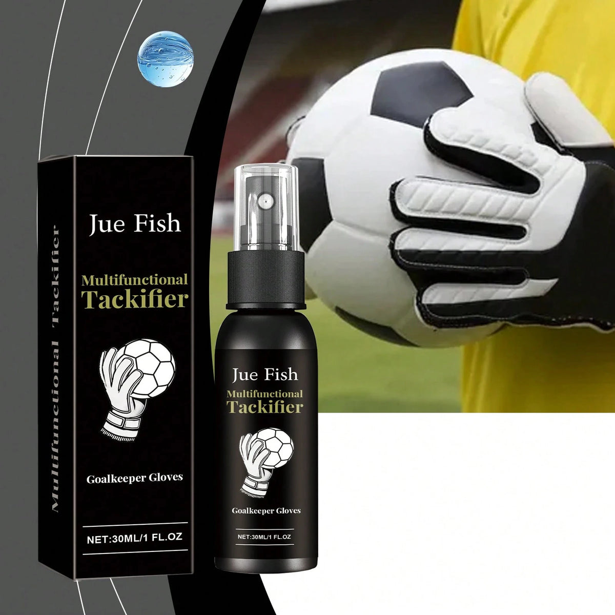 30ml/Box Goalkeeper Glove Grip Spray, With Adhesive Spray, Increases Glove Tack And Grip Strength, Wedding Gift, Birthday Gift, Football