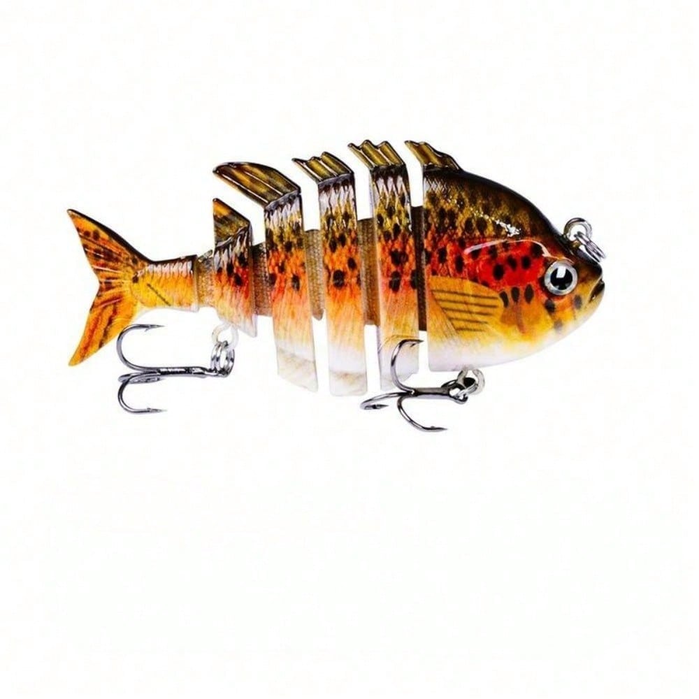 3D Bionic Fishing Lure, Topwater Lure, Artificial Bait With Double Hook, Fishing Accessories For Outdoor Fishing, Tackle Supplies