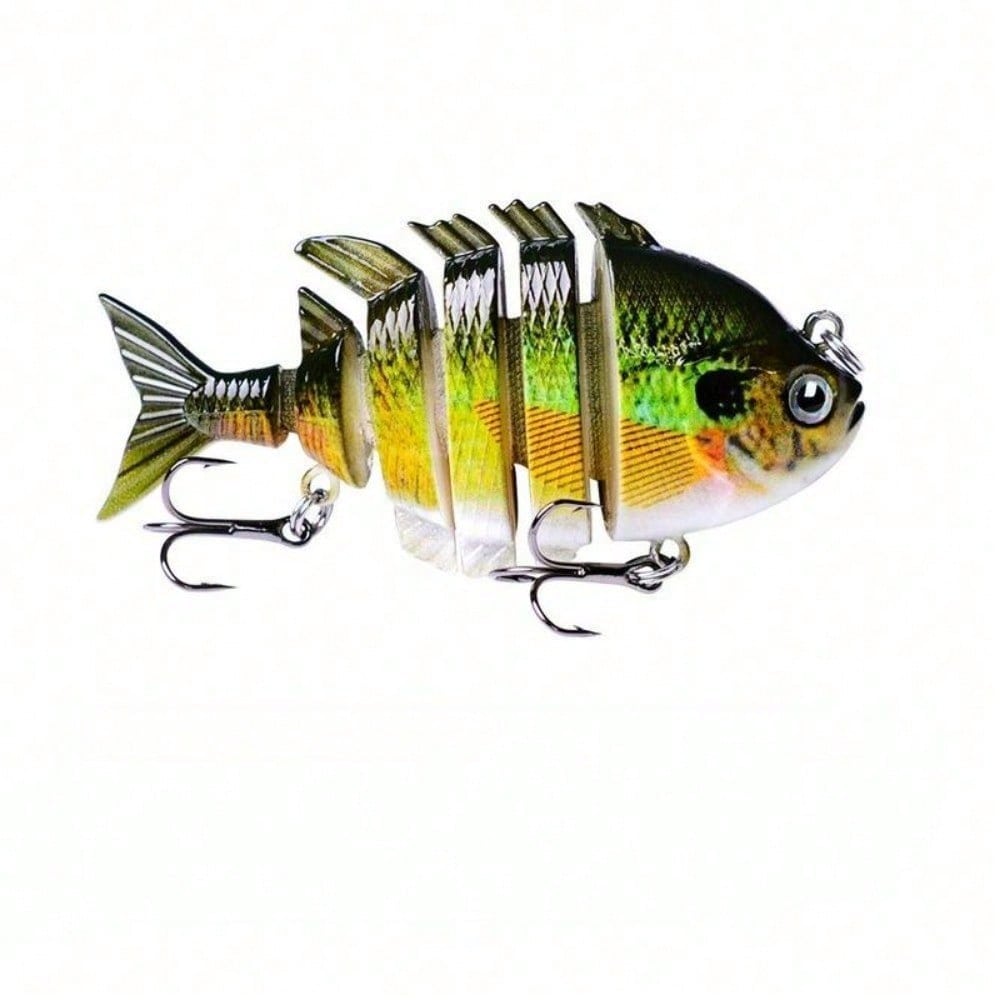 3D Bionic Fishing Lure, Topwater Lure, Artificial Bait With Double Hook, Fishing Accessories For Outdoor Fishing, Tackle Supplies