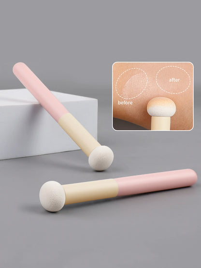 3pcs Makeup Brushes Set, Including Powder & Concealer Brush, Lip Brush, Sponge Applicator,Foundation Brush,Concealer Brush,Blush Brush,Contour Brush,Blush Brush,Bronzer Brush,Powder Brush,Foundation B