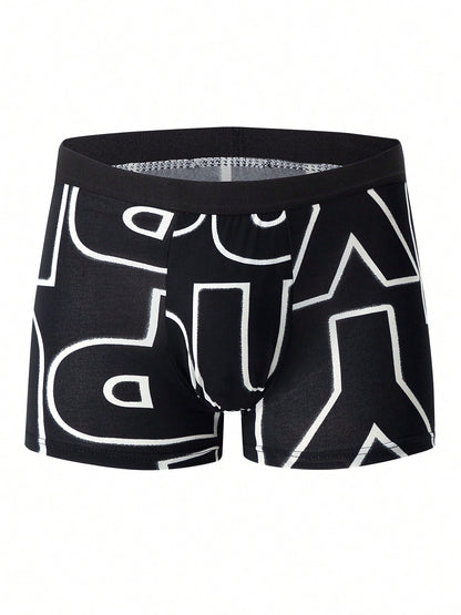 3pcs/Pack Teenage Boys Low Waist Boxer Briefs