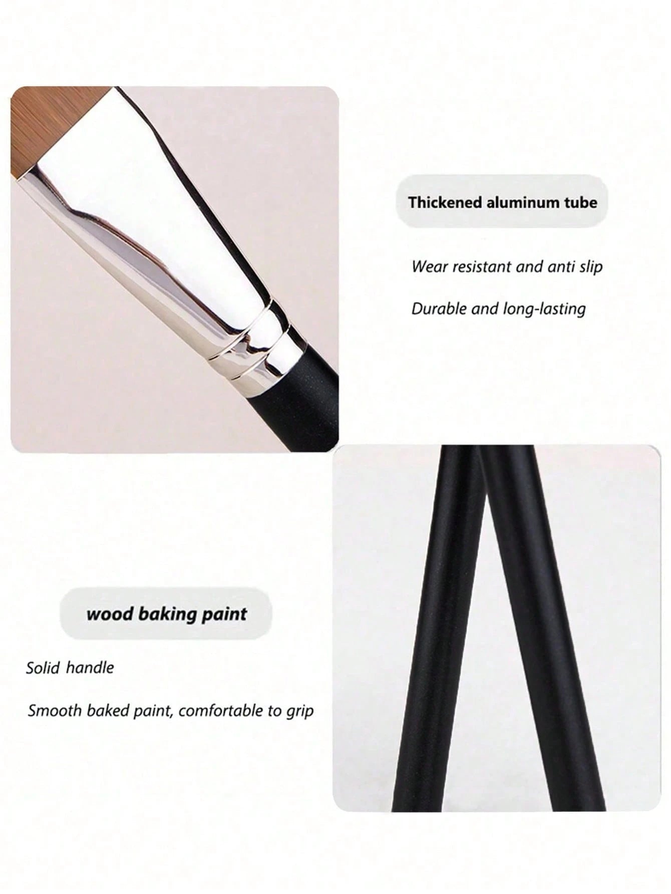4/2/1pcsSet Upgraded Flat Circular Ultra-Thin Concealer Foundation Makeup Brushes,For Professional Liquid Foundation And Concealer Contouring Portable Multi-Functional Makeup Brush For Face: Foundatio