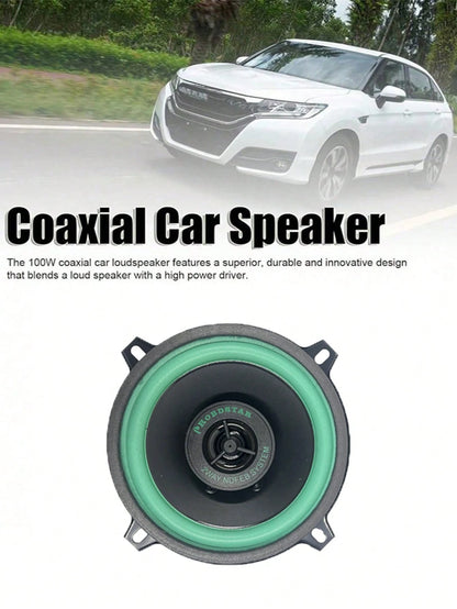 4/5/6.5inch 2 Way Car Audio Speaker Car Tuning Audio Speaker Heavy Mid-Bass Ultra-Thin Modified Speaker Horn Full Range Frequency Automotive Loudspeaker For Vehicle Sound System