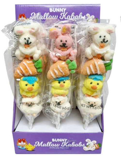 4pc Bunny Mallow Kabob Pop, 4.2oz,