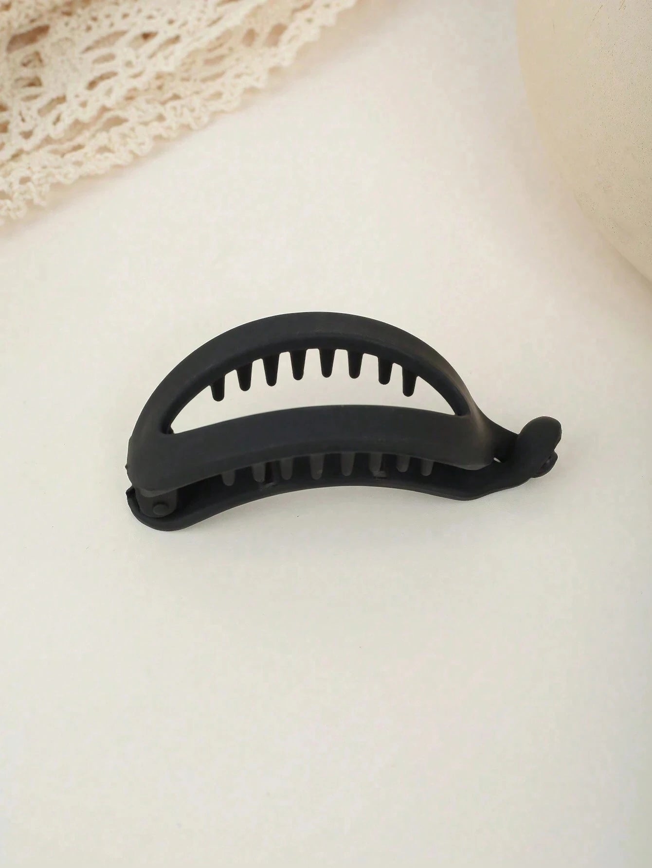 4pcs/1pc Elegant Ponytail Hair Claw Clips, Minimalist Style Hair Accessories For Women, Suitable For Fall Decor, Office, Casual Outfit Back To School Hair