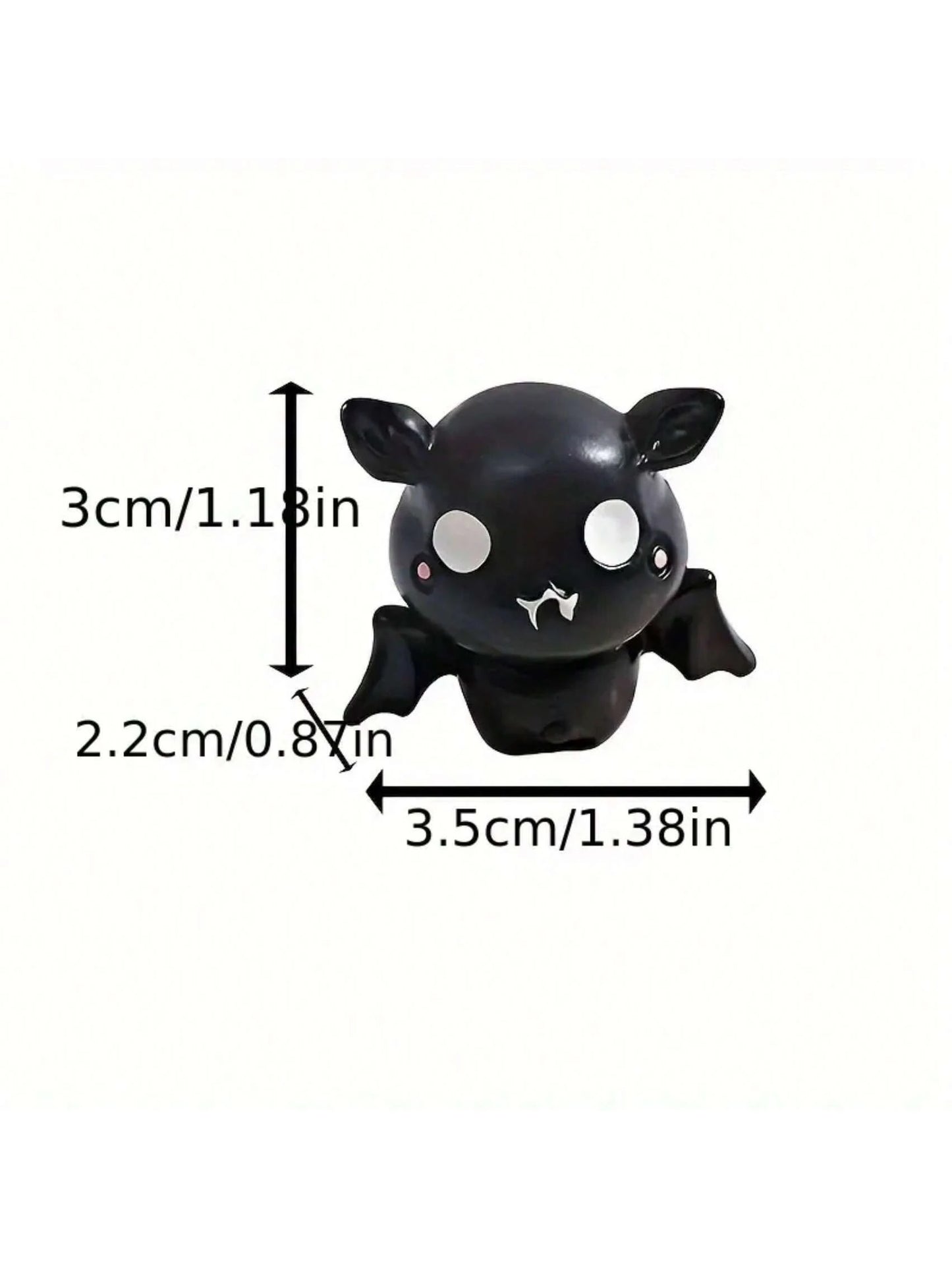 4pcs Cute Halloween Themed Resin Car Dashboard Hanging Decor- Charming Car Interior Accessories