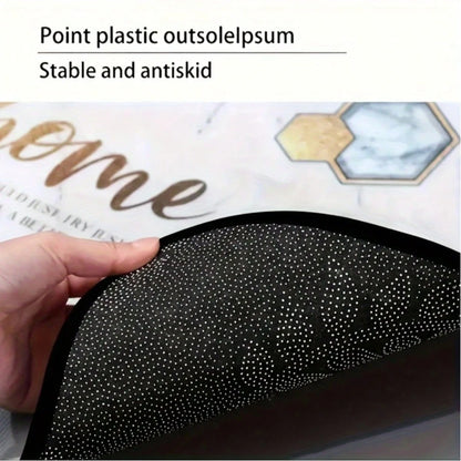 4pcs Grey & Black Butterfly Pattern Car Floor Mats- Suitable For Sedan, Truck And SUV- Perfect Gift For Men And Women