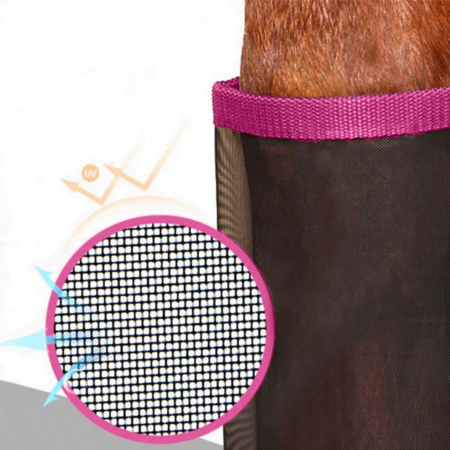 4pcs Horse Fly Boots, Breathable Mesh Horse Leg Wraps To Reduce Hoof Injury And Leg Fatigue, Prevent Horse From Flies And Mosquito Bites