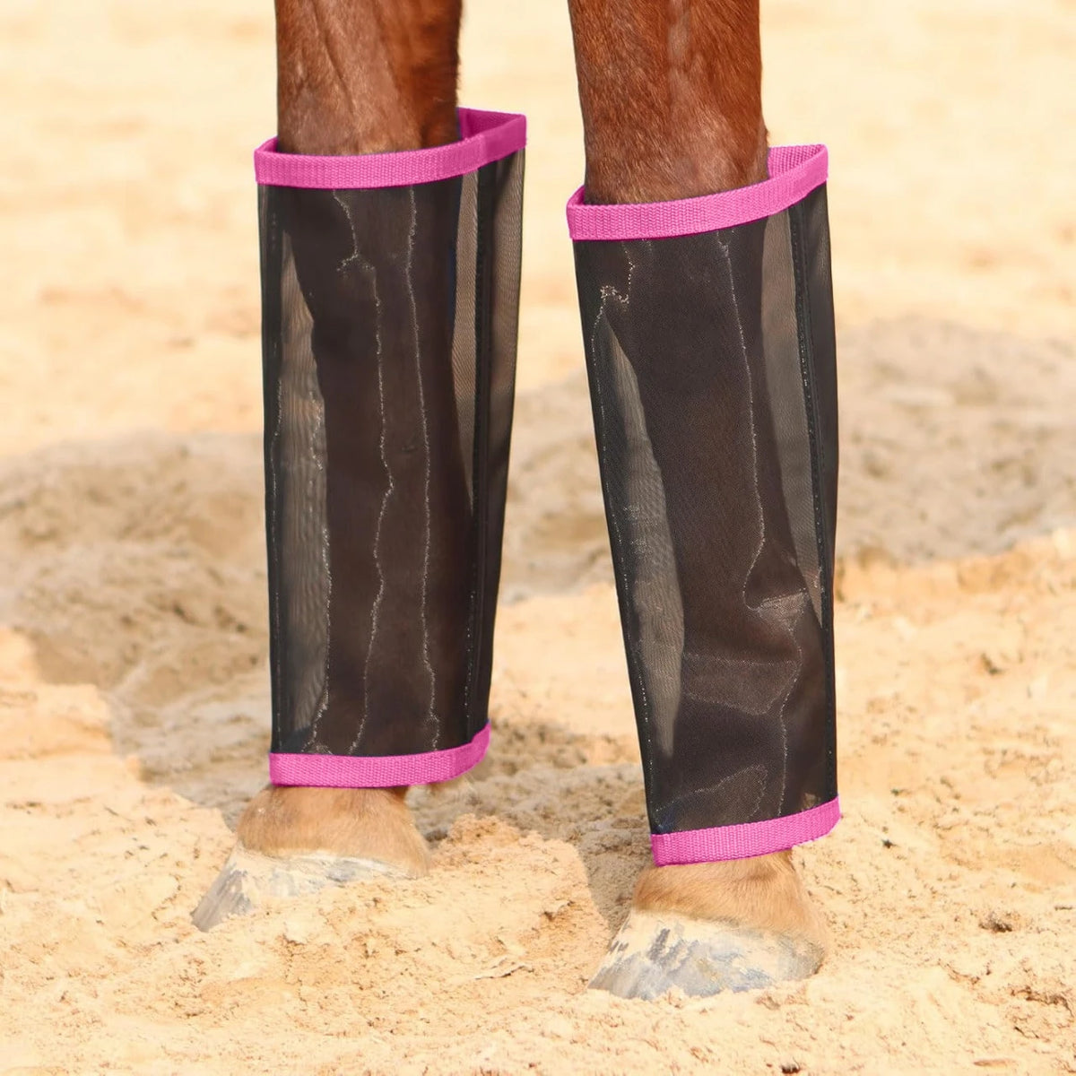 4pcs Horse Fly Boots, Breathable Mesh Horse Leg Wraps To Reduce Hoof Injury And Leg Fatigue, Prevent Horse From Flies And Mosquito Bites