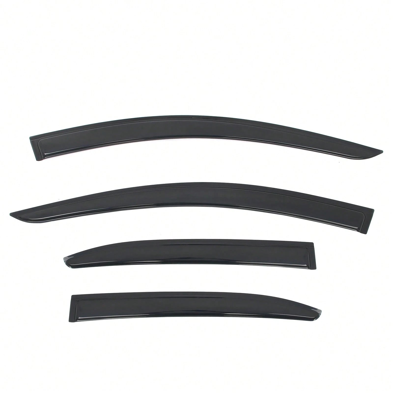 4PCS Tape On Window Visors Compatible With Toyota Corolla Sedan 2020-2026 Acrylic Smoke/Tinted Rain Guards Auto Upgrade Car Accessories