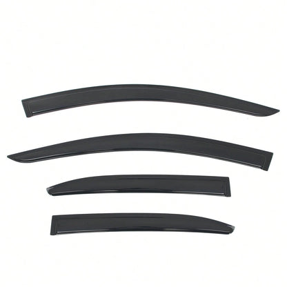 4PCS Tape On Window Visors Compatible With Toyota Corolla Sedan 2020-2026 Acrylic Smoke/Tinted Rain Guards Auto Upgrade Car Accessories