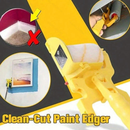 5/2/1pc, Multi-Functional Paint Edge Roller Brush Tool Set- Adjustable Angle, Clear Lines, Even Application. Includes Roller Brush And Bristle Brush Accessories. Suitable For Indoor And Outdoor Wall