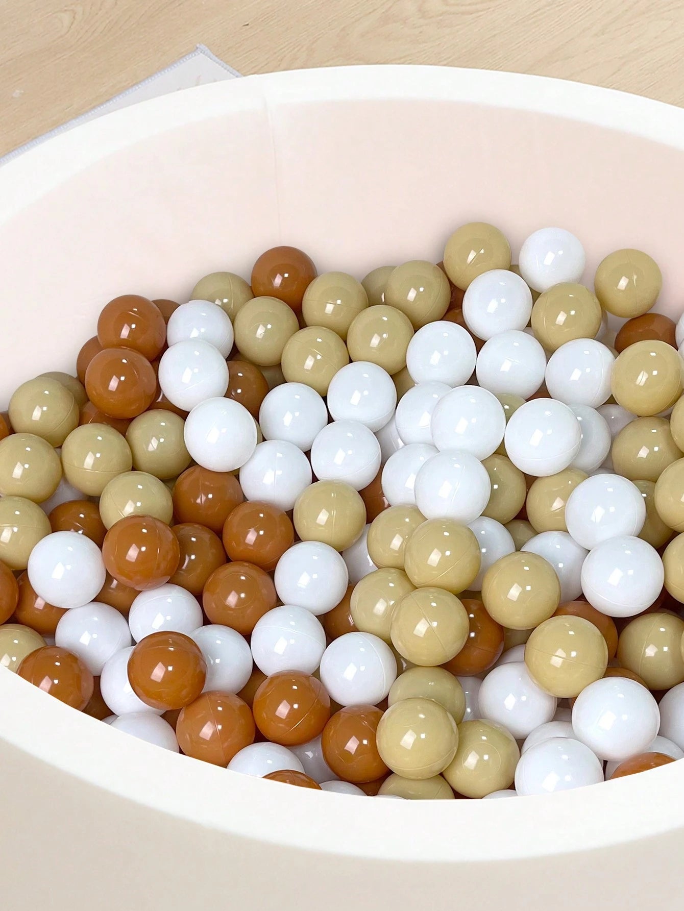 50pcs 2.16inch Ball Pit Balls- Perfect For Kids' Pool Parties, Ball Pit Pools, Photo Booth Props, Birthday Christmas Party Decoration, Pet Toys