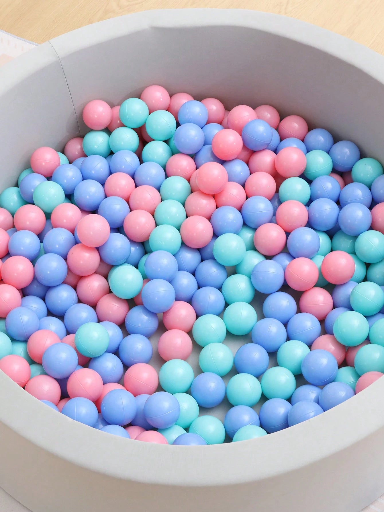 50pcs 2.16inch Ball Pit Balls- Perfect For Kids' Pool Parties, Ball Pit Pools, Photo Booth Props, Birthday Christmas Party Decoration, Pet Toys