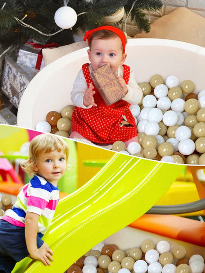 50pcs 2.16inch Ball Pit Balls- Perfect For Kids' Pool Parties, Ball Pit Pools, Photo Booth Props, Birthday Christmas Party Decoration, Pet Toys