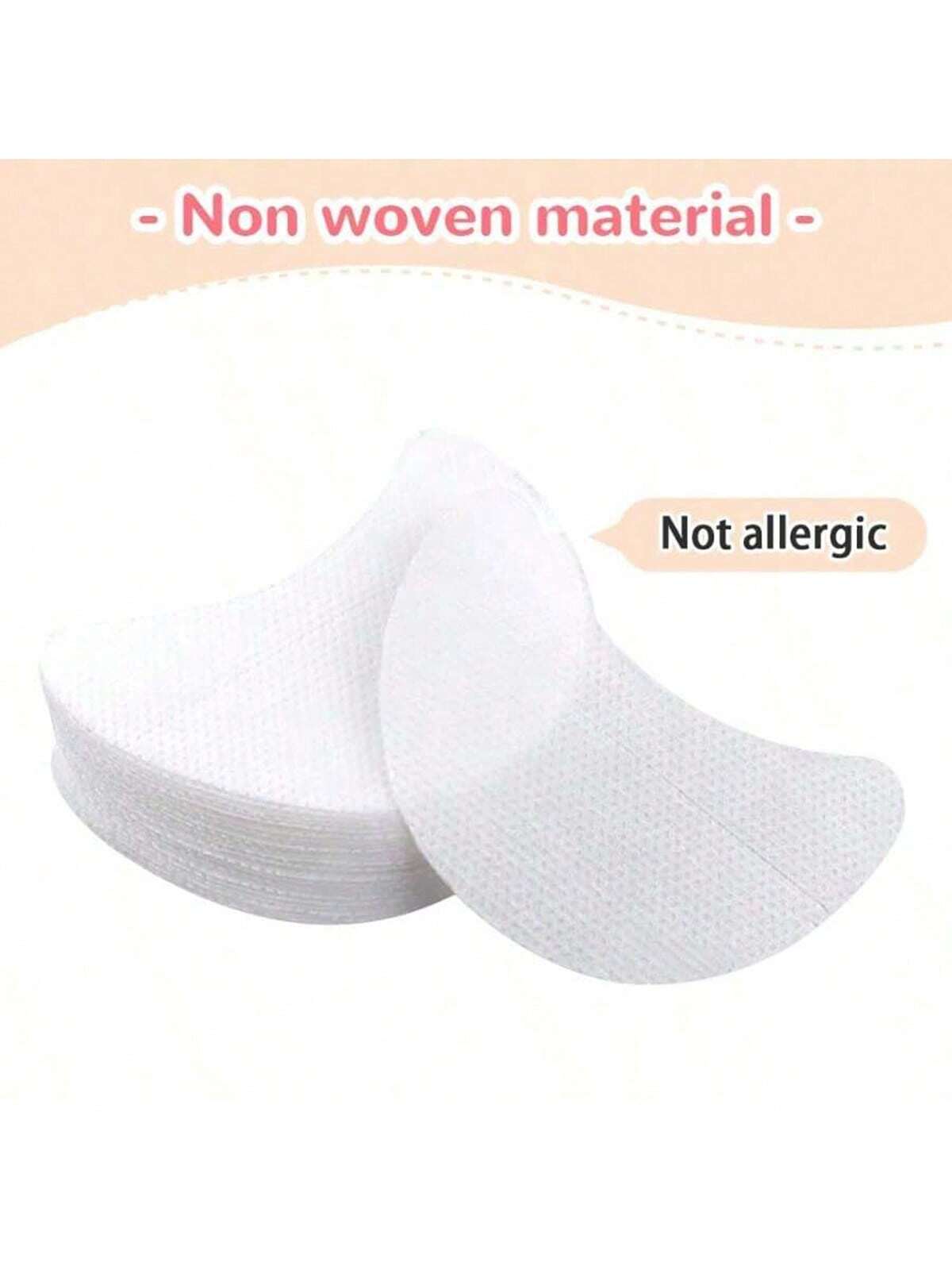 50pcs Eye Liner Pen Cap, Protect Brush Tip From Fraying, Suitable For Eye Shadow Shield, False Eyelash, Makeup Tools