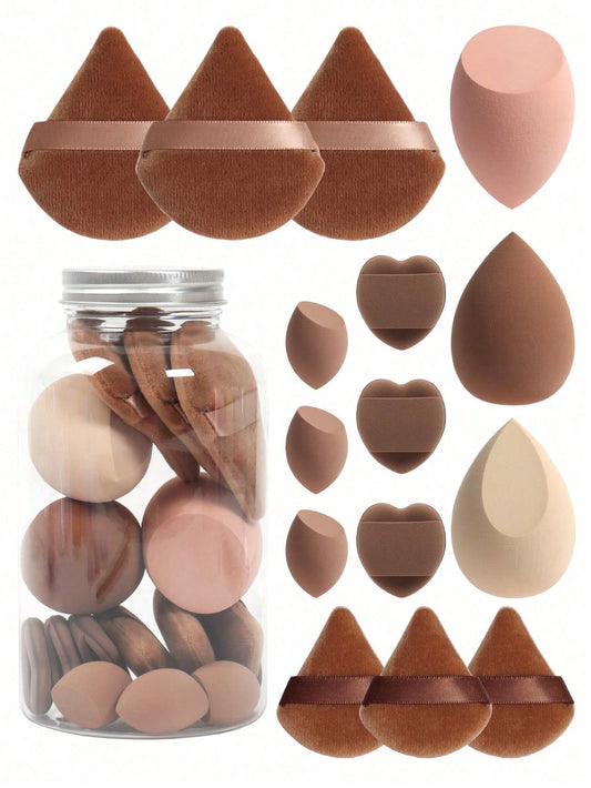 5pcs Different Shaped Makeup Sponges