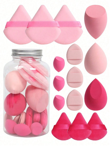 5pcs Different Shaped Makeup Sponges