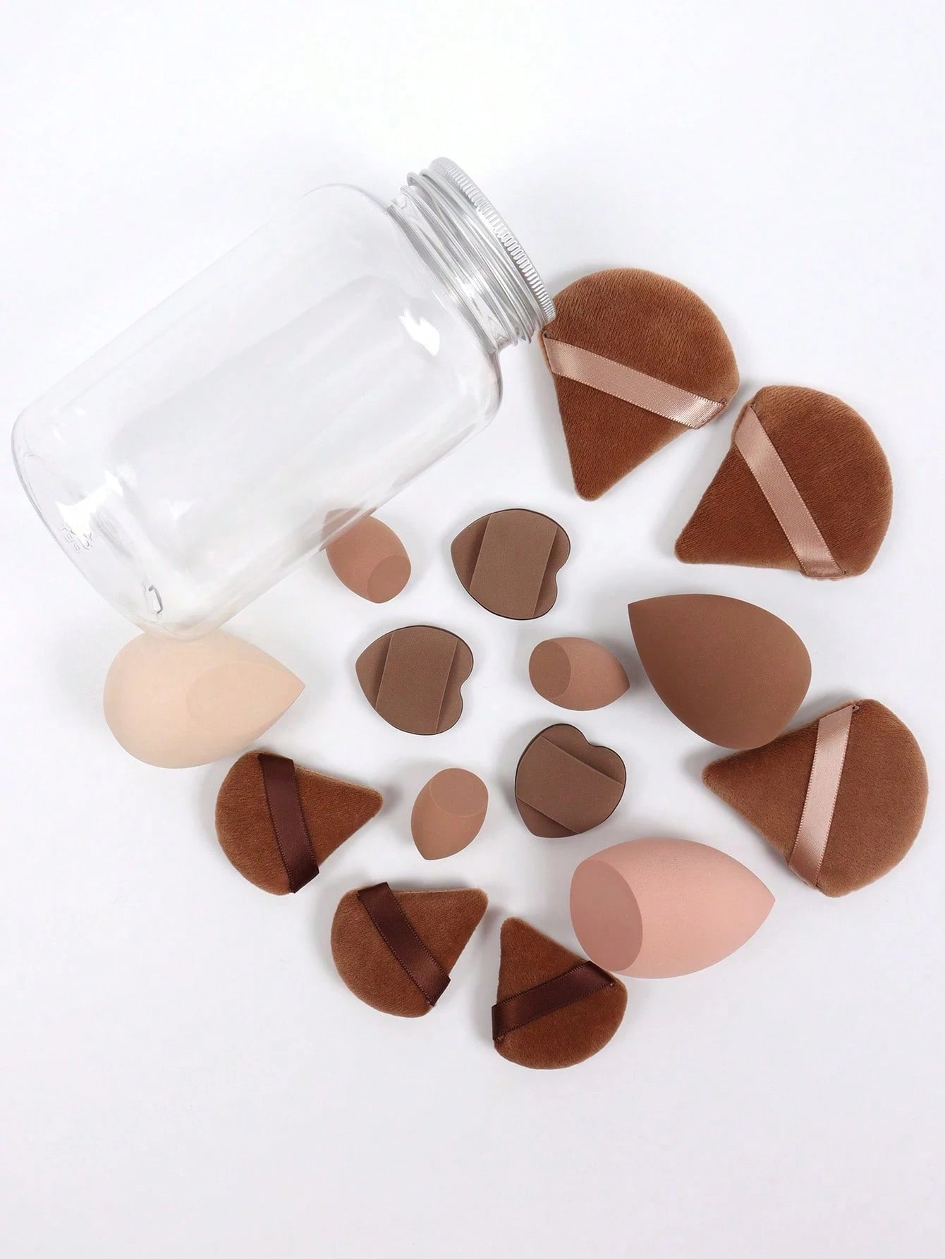 5pcs Different Shaped Makeup Sponges