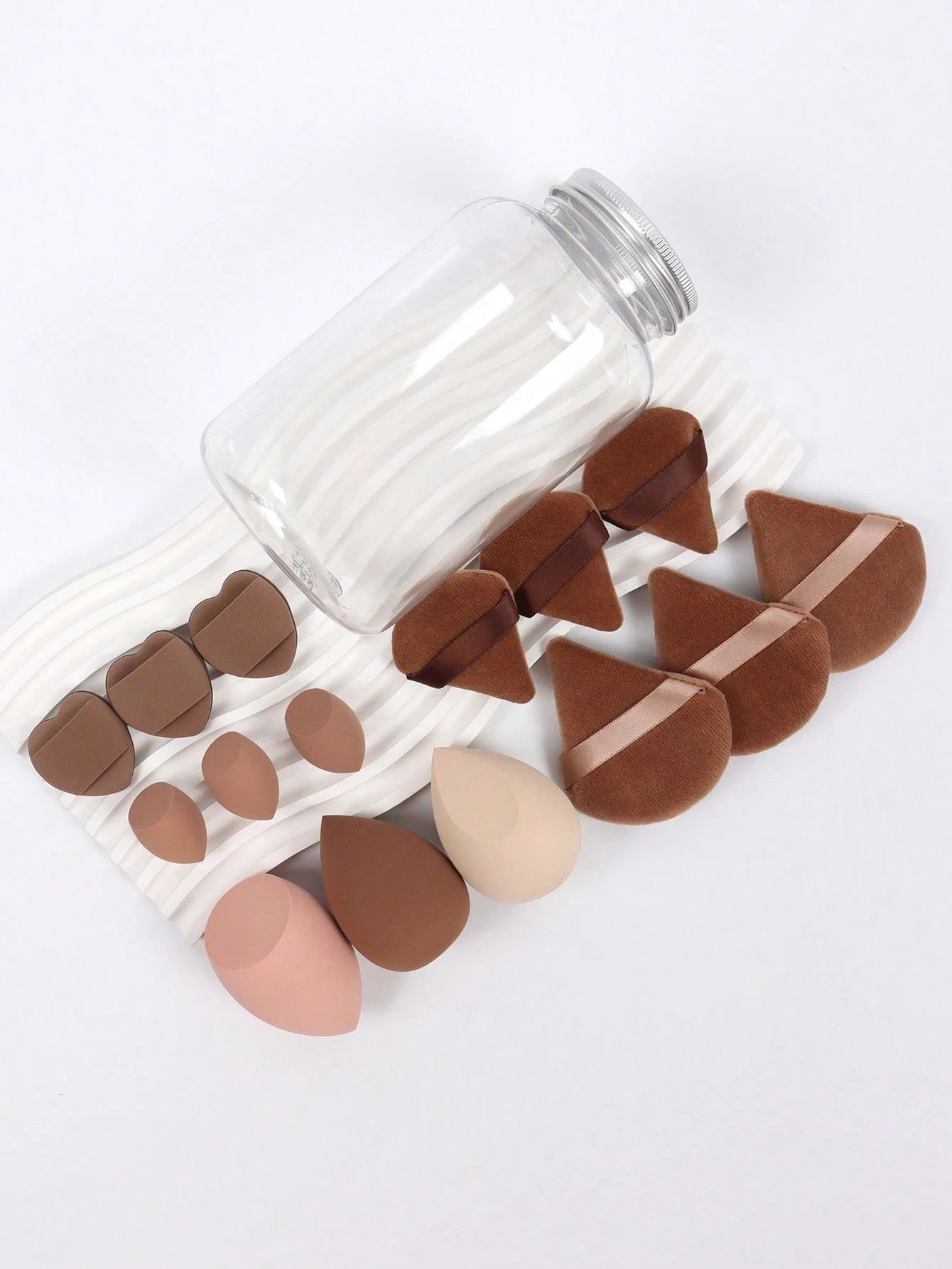 5pcs Different Shaped Makeup Sponges