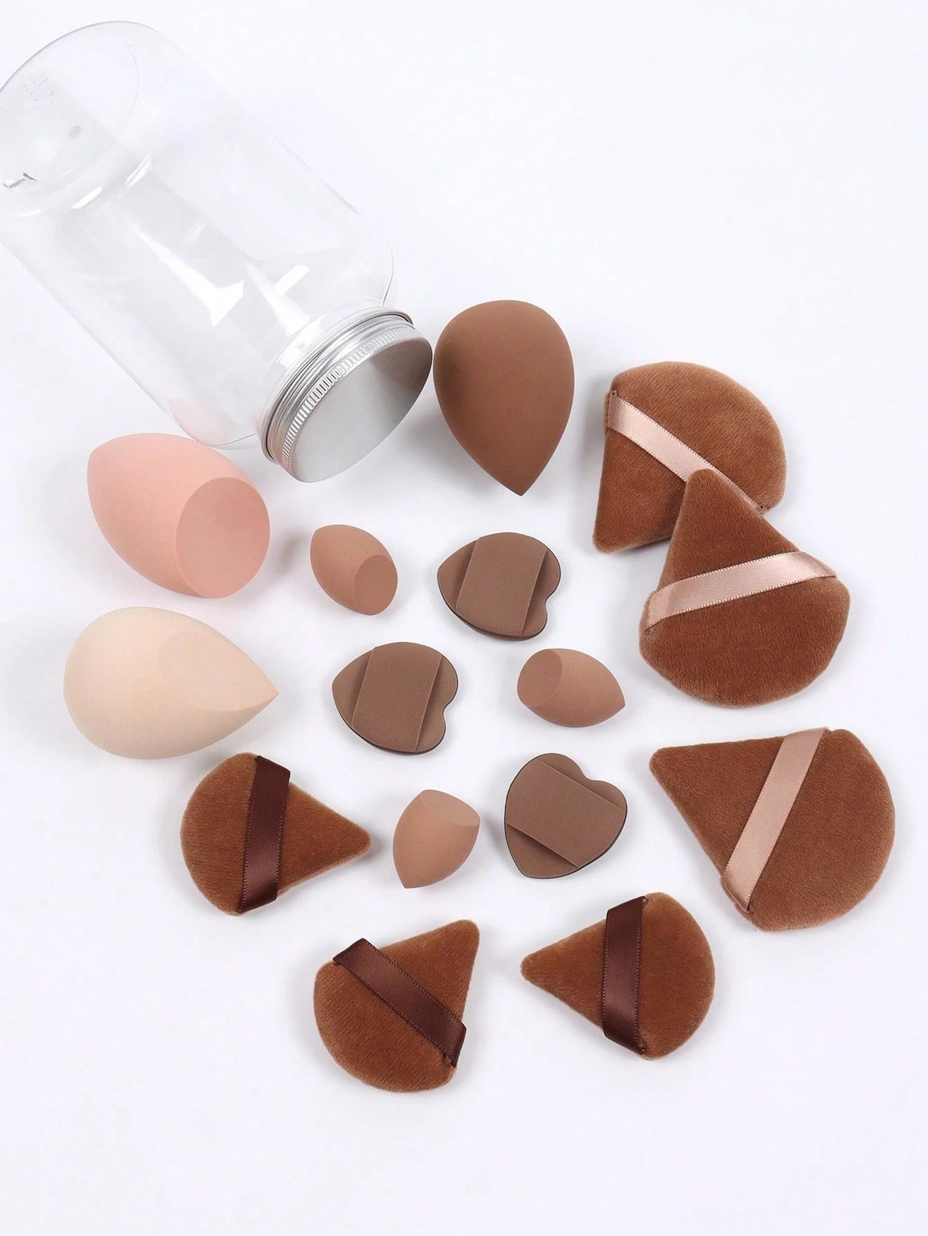 5pcs Different Shaped Makeup Sponges