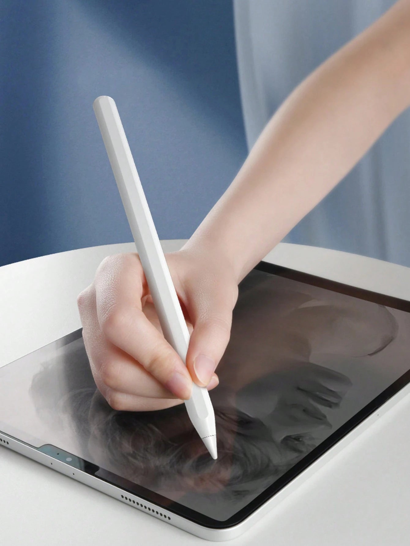 5pcs/set Apple Original Pencil Tips Compatible With 1st/2nd Generation, Wear-resistant And Capacitive Pen Heads