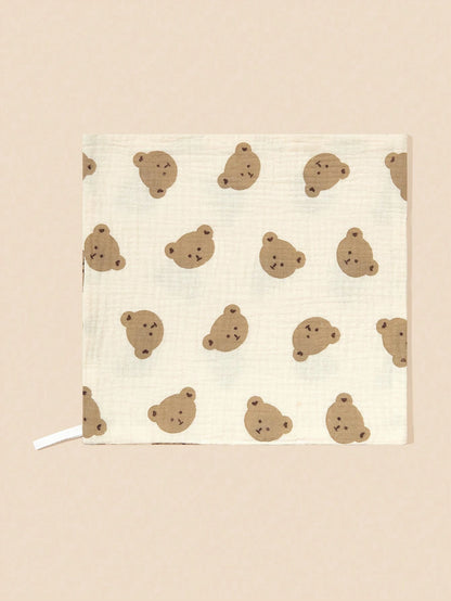 5pcs/Set Gauze Handkerchief Square Towels For Feeding