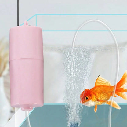 5V 1W USB Quiet Air Pump, Mini Portable Aquarium Oxygenator, Fish Tank Air Compressor Accessories