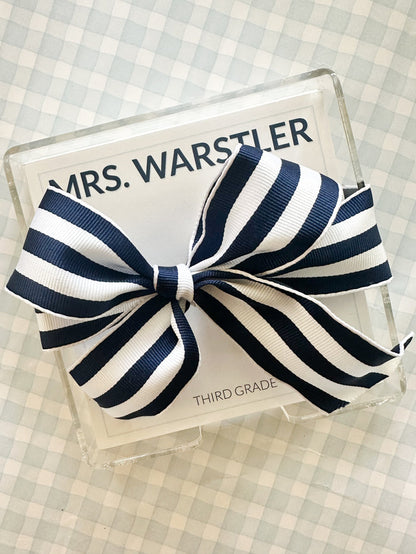 5x5 Acrylic  Notepad or Notecard Holder