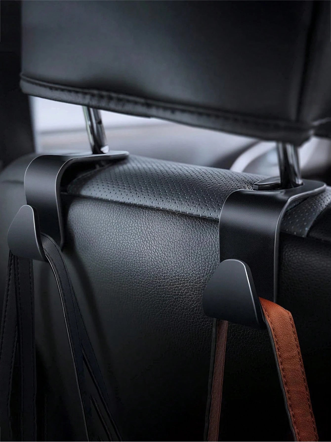 6/2/1pc Car Seat Headrest Hooks, Universal For Front Seats, Car Hooks, Car Hangers, Car Seat Hooks, Universal For Rear Seats, Car Headrest Hooks, Universal Car Interior Accessories, Give These Car Hoo