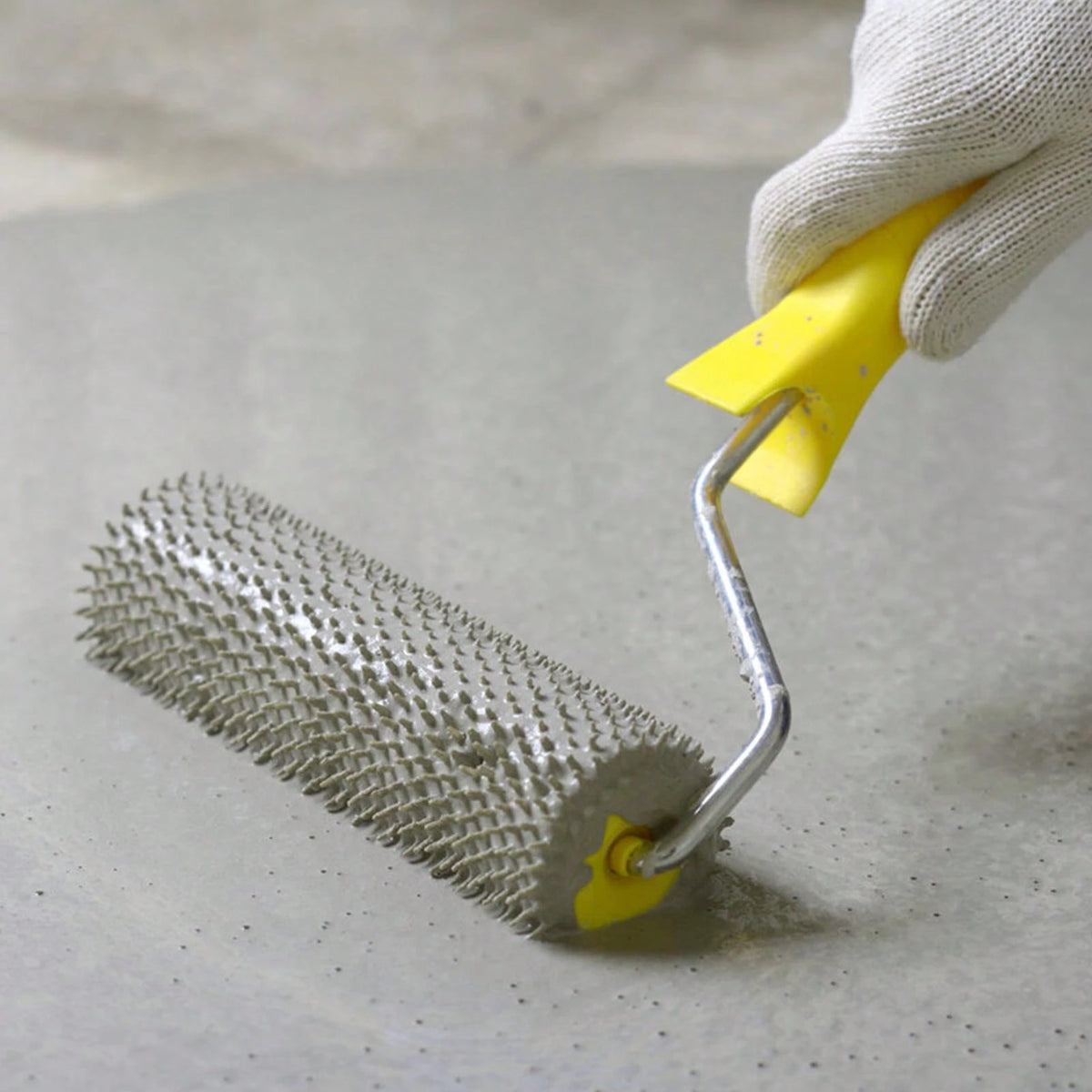 6 Inch & 9 Inch Spiked Air Bubble Roller, 15cm/ 22cm Self Leveling Cement Spike Roller, Concrete Epoxy Floor Venting Roller For Floor Construction