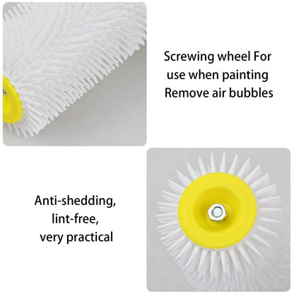 6 Inch & 9 Inch Spiked Air Bubble Roller, 15cm/ 22cm Self Leveling Cement Spike Roller, Concrete Epoxy Floor Venting Roller For Floor Construction