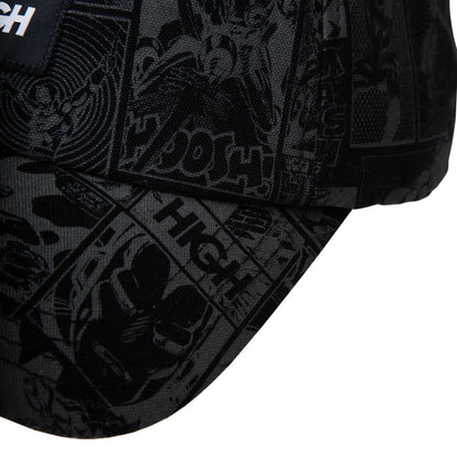6 Panel HQ Black - Four Street