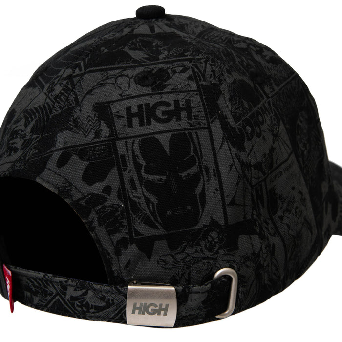 6 Panel HQ Black - Four Street