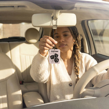6-Piece Lucky Playing Card Double-Sided Car Air Freshener, Car Air Purifier, Car Rearview Mirror Hanging Perfume Tablets, Suitable For Wardrobes, Bathrooms, Flower Bouquet Decorations, Car Air Freshen