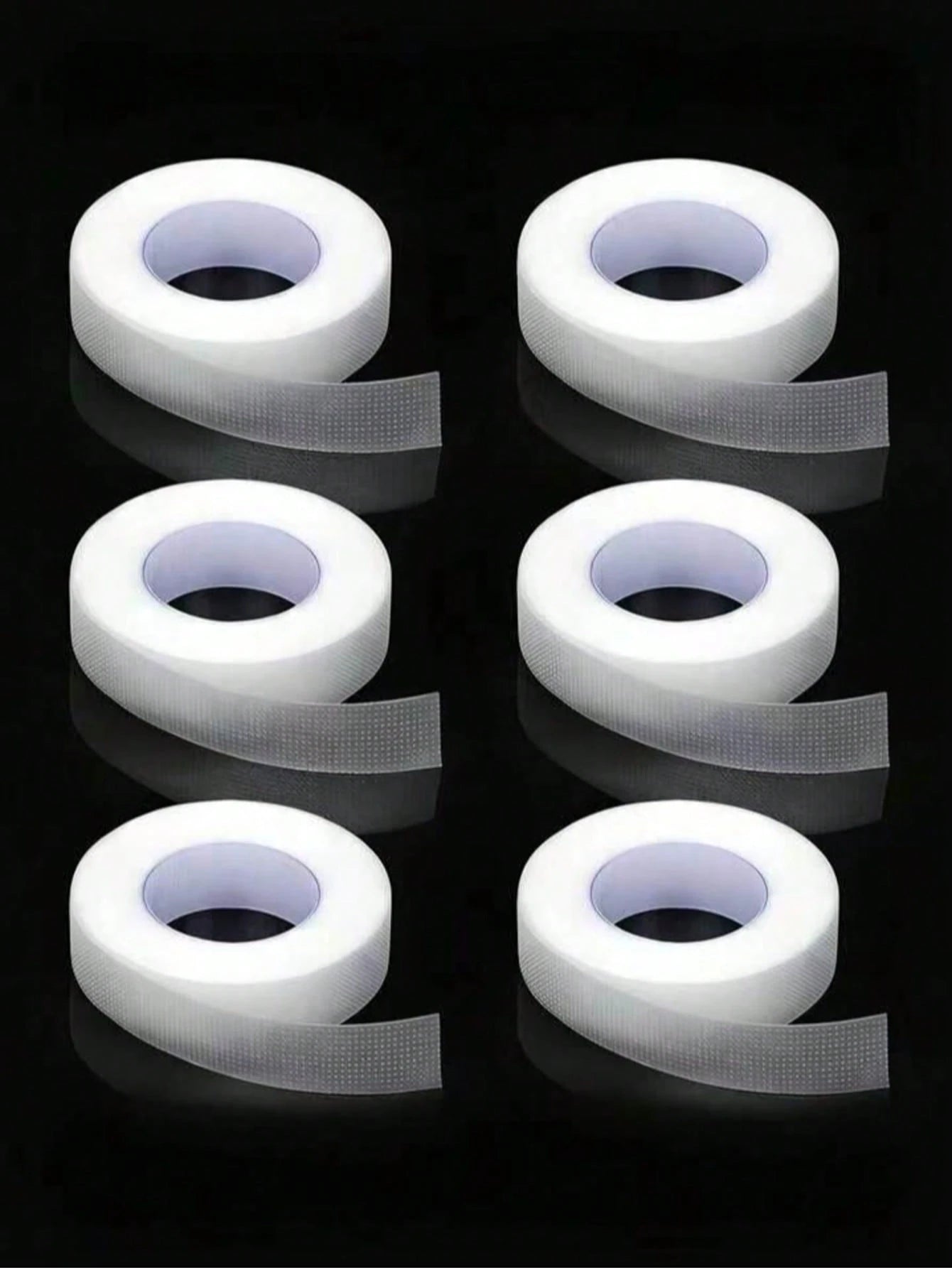 6 Rolls PE Eyelash Extension Tapes, Mini Transparent PE Tapes, Lower Eyelash Tapes, Makeup Tools/Eyelash Tools