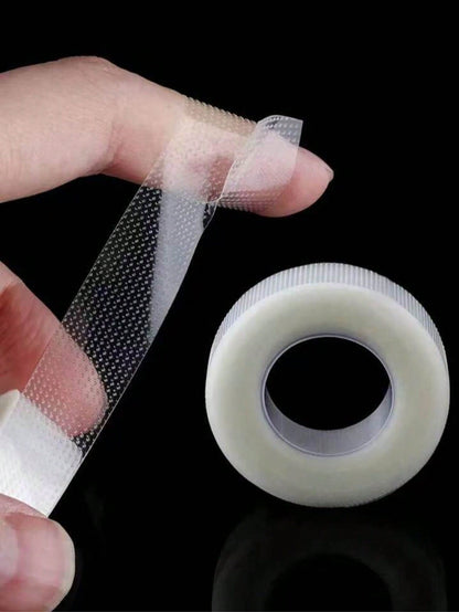 6 Rolls PE Eyelash Extension Tapes, Mini Transparent PE Tapes, Lower Eyelash Tapes, Makeup Tools/Eyelash Tools