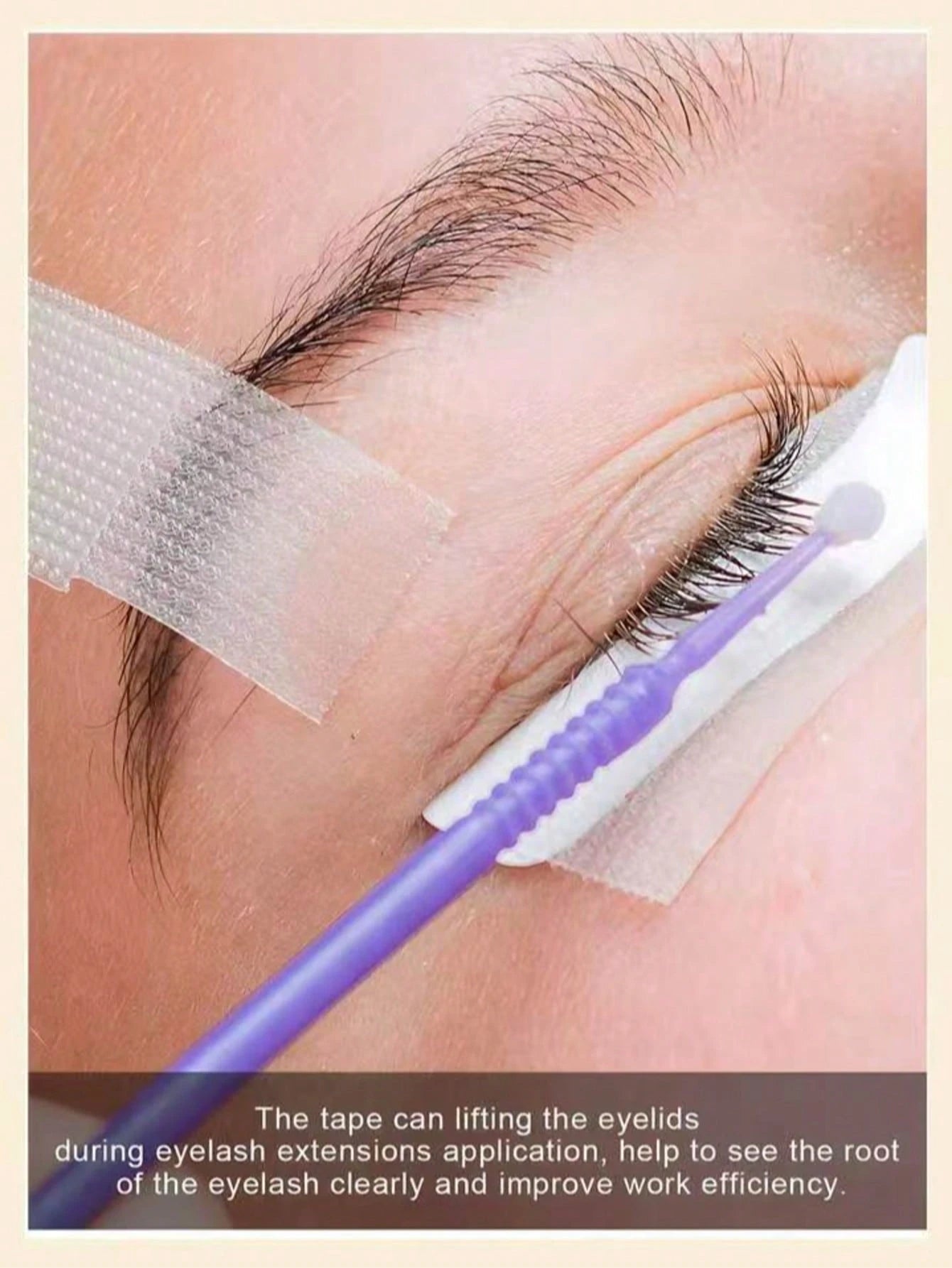 6 Rolls PE Eyelash Extension Tapes, Mini Transparent PE Tapes, Lower Eyelash Tapes, Makeup Tools/Eyelash Tools