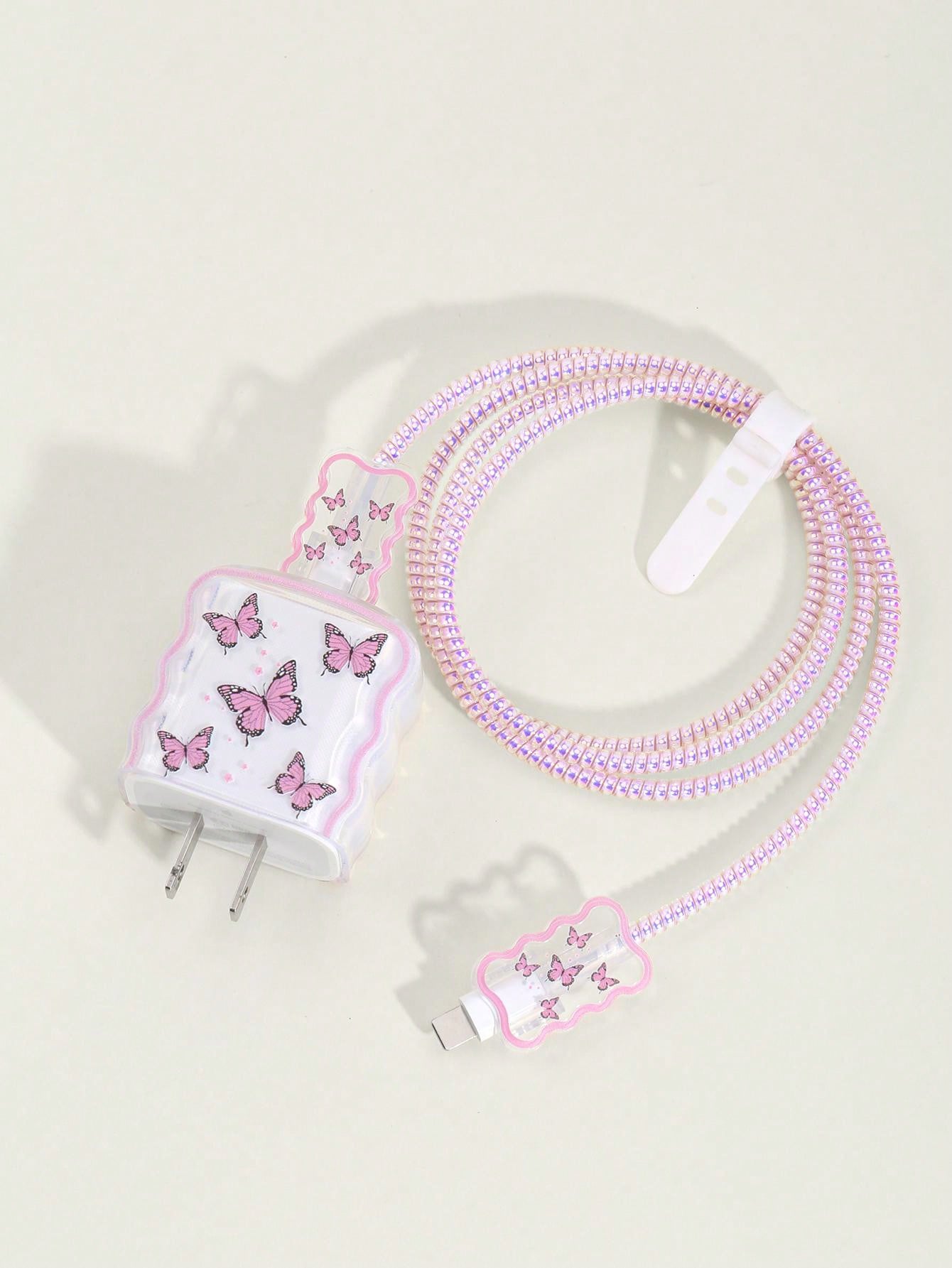 6pcs Eva Data Cable Storage Bag + Heart Shaped 1.5m Cable Winder & Clip, Tpu Charging Head Protector, Compatible With Iphone 12/13/14 Series, 20w Fast Charging Data Cable Cable Organizer