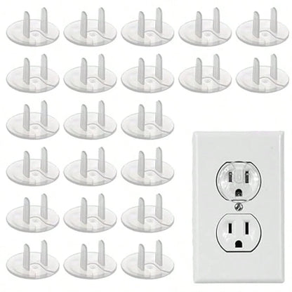 7/10/15pcs American Standard Transparent Outlet Cover Plates, Tool-Free, Dustproof And Child- Outlet Protectors, Suitable For Home, Office And Kitchen, Wall, Countertop, Light Switch Decorative Elect