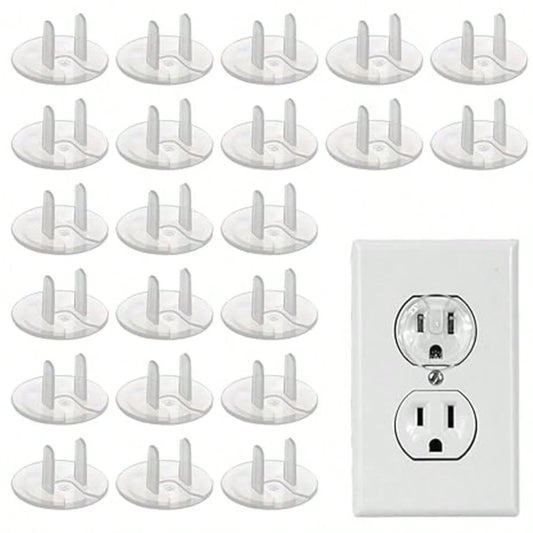 7/10/15pcs American Standard Transparent Outlet Cover Plates, Tool-Free, Dustproof And Child- Outlet Protectors, Suitable For Home, Office And Kitchen, Wall, Countertop, Light Switch Decorative Elect