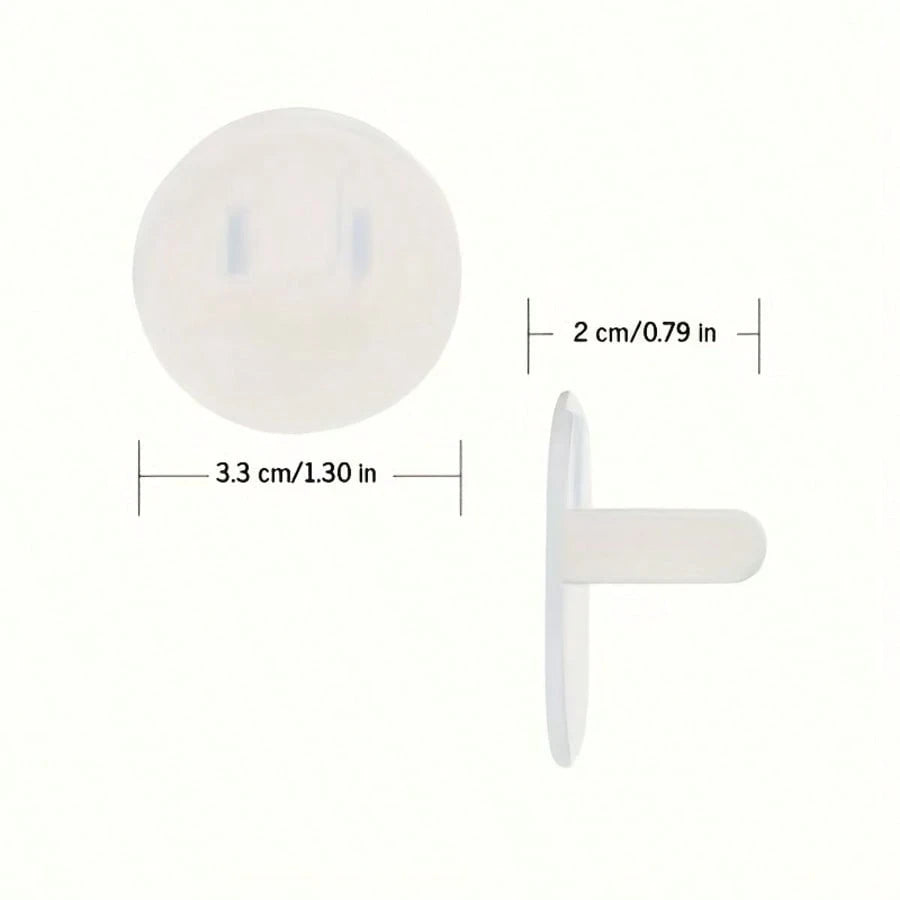 7/10/15pcs American Standard Transparent Outlet Cover Plates, Tool-Free, Dustproof And Child- Outlet Protectors, Suitable For Home, Office And Kitchen, Wall, Countertop, Light Switch Decorative Elect