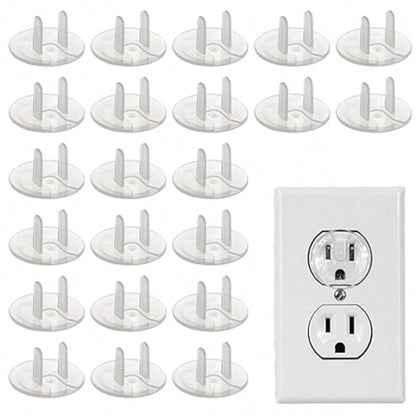 7/10/15pcs American Standard Transparent Outlet Cover Plates, Tool-Free, Dustproof And Child- Outlet Protectors, Suitable For Home, Office And Kitchen, Wall, Countertop, Light Switch Decorative Elect